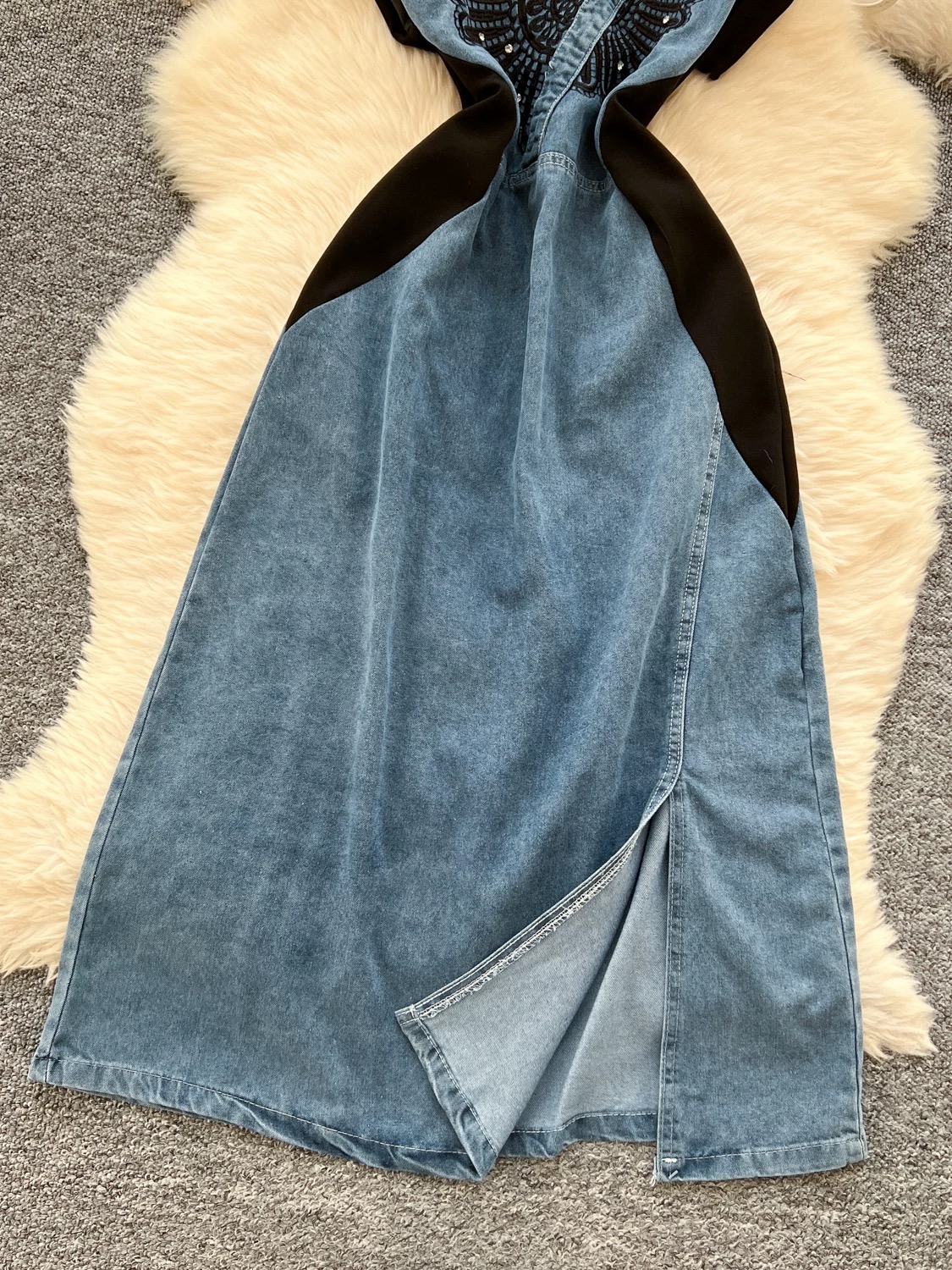 Jenna denim dress DD91 images